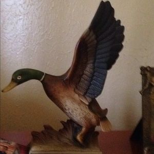 Limited edition porcelain Mallard.